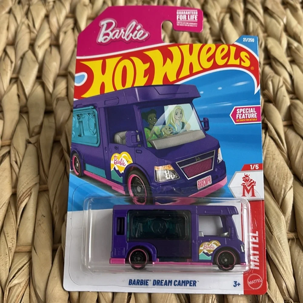 Purple Barbie Dream Camper Mobile Home Hot Wheels Van Hotwheels Toy 2026 New